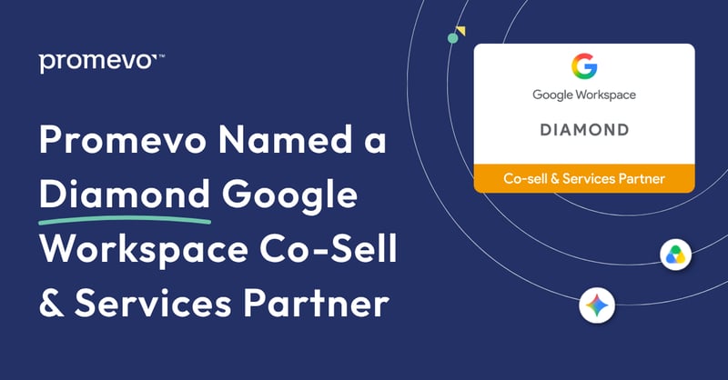 Promevo Named a Diamond Google Workspace Co-Sell & Services Partner