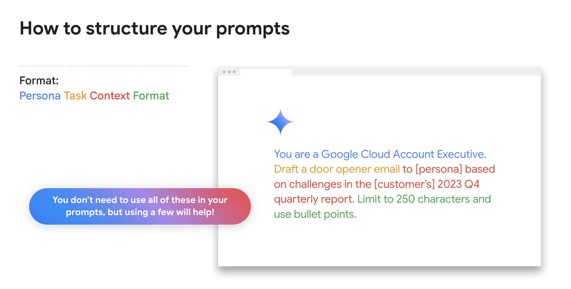 AI Prompt Engineering Best Practices for Gemini in Google Workspace