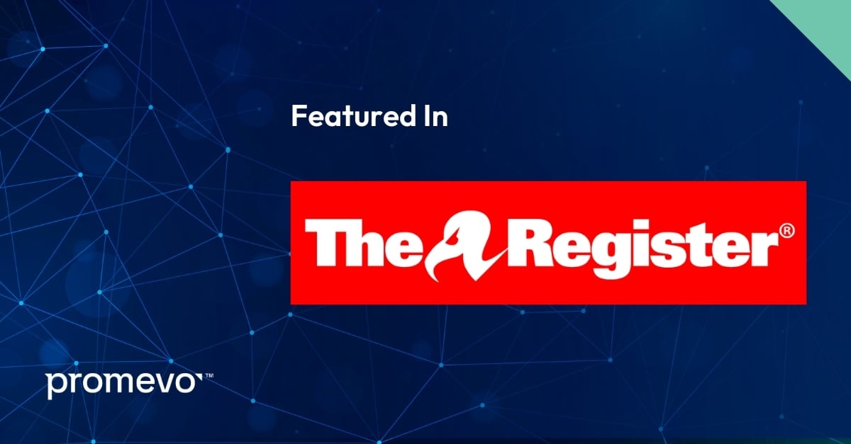 Promevo featured in The Register