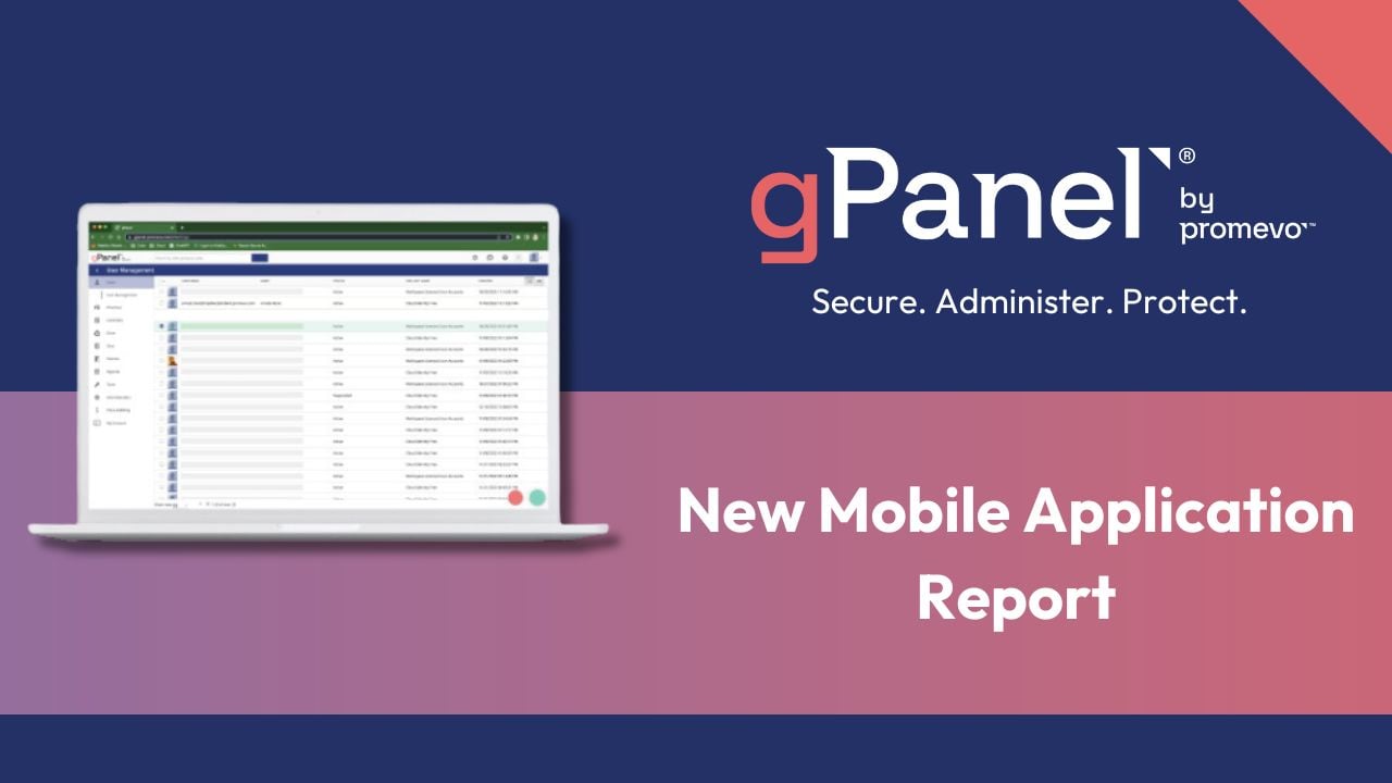 gpanel mobile application report