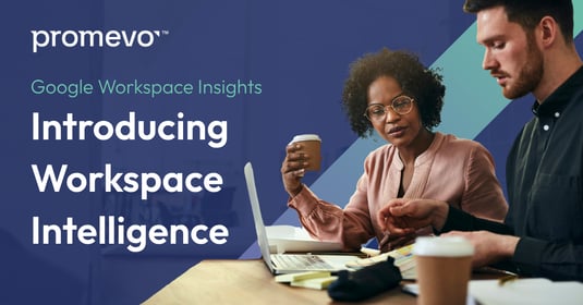 Promotional image for Promevo blog on Workspace Intelligence for Google Workspace