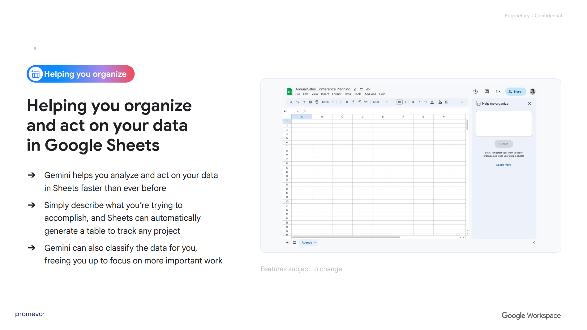 Gemini for Google Sheets