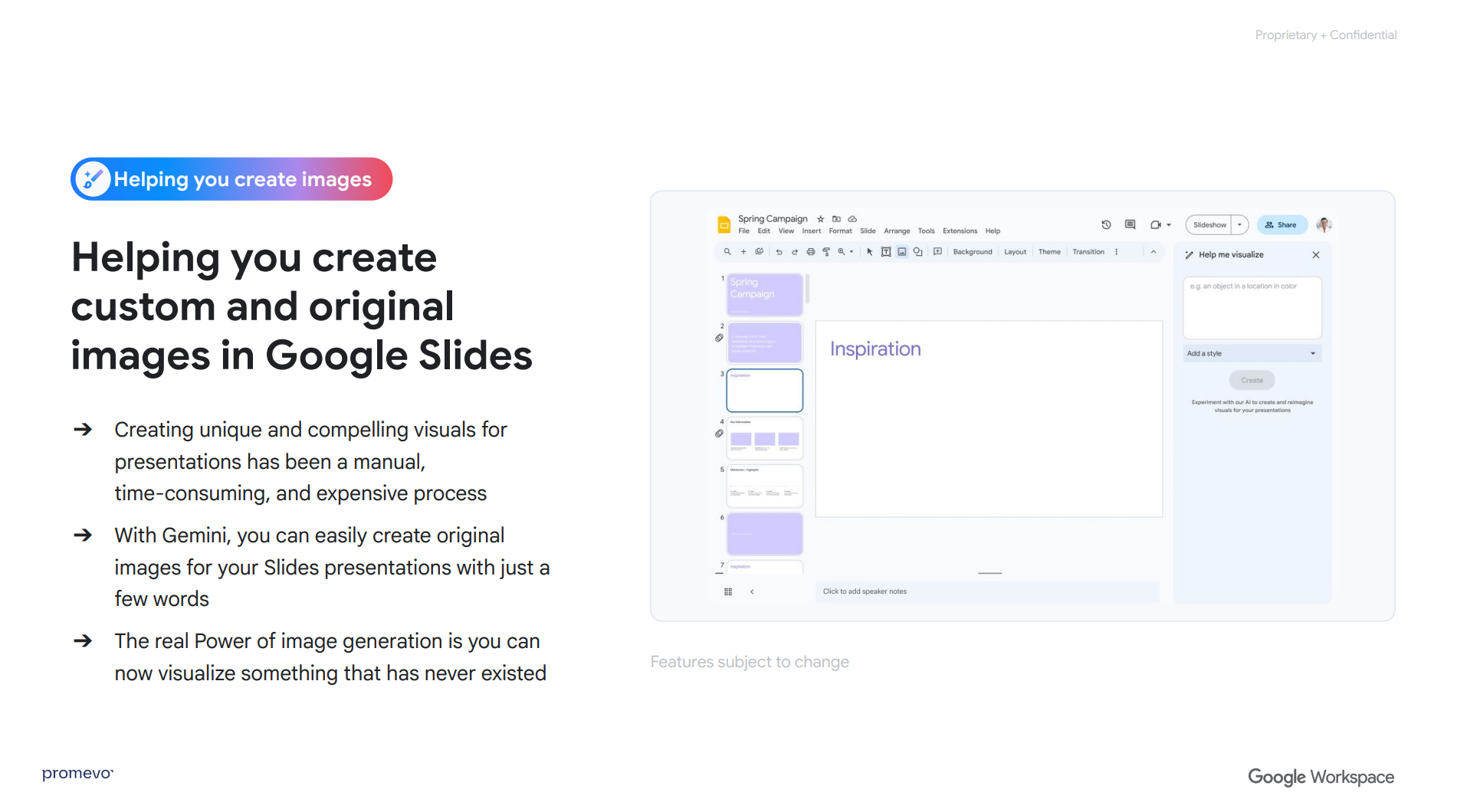 Gemini for Google Slides