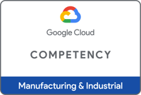 Google Cloud Manufacturing & Industrial Competency Badge