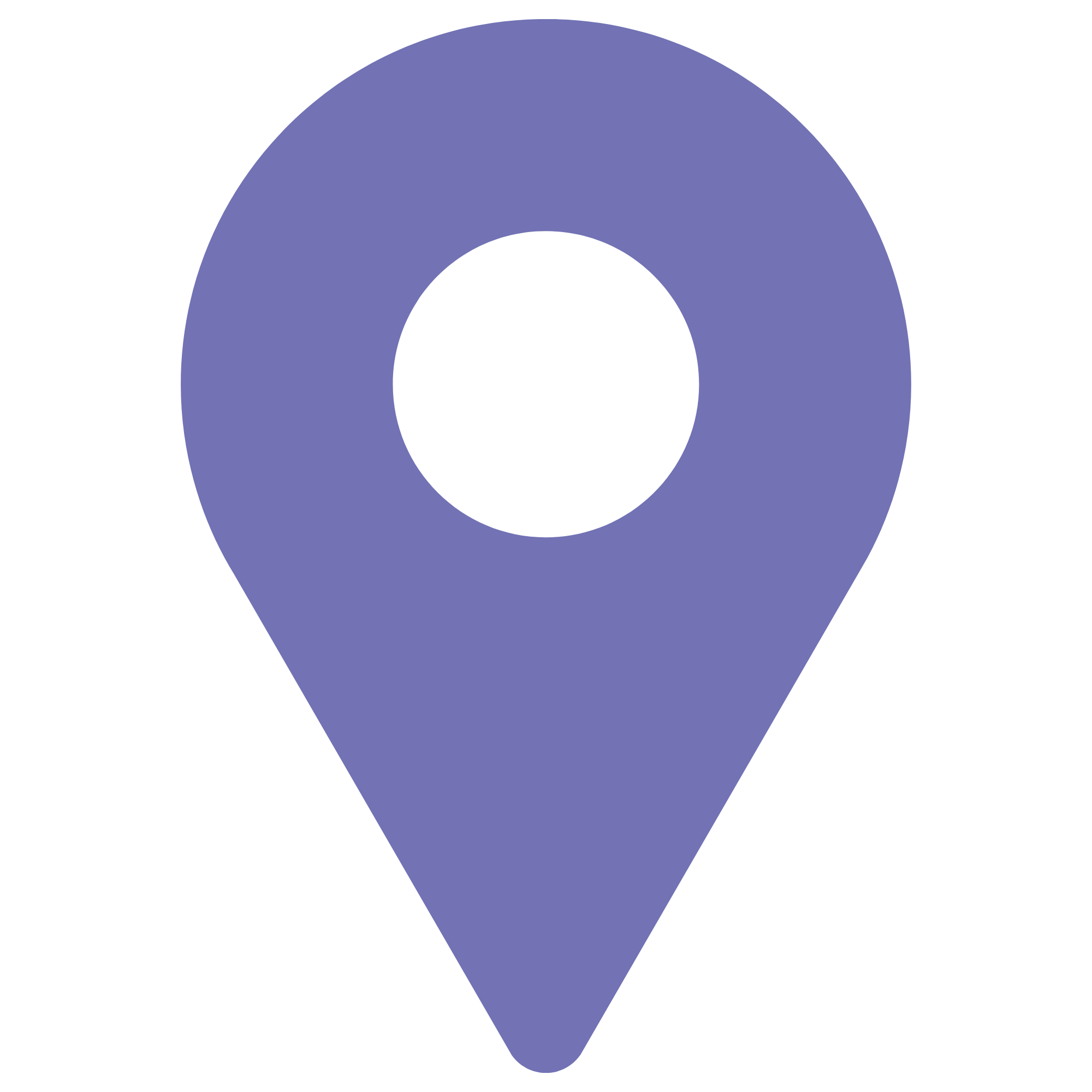 Purple Map Pin