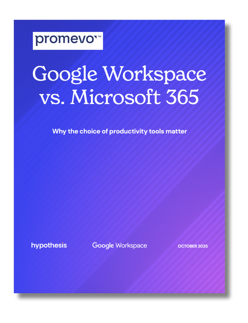 Google Workspace vs. Microsoft 365 cover