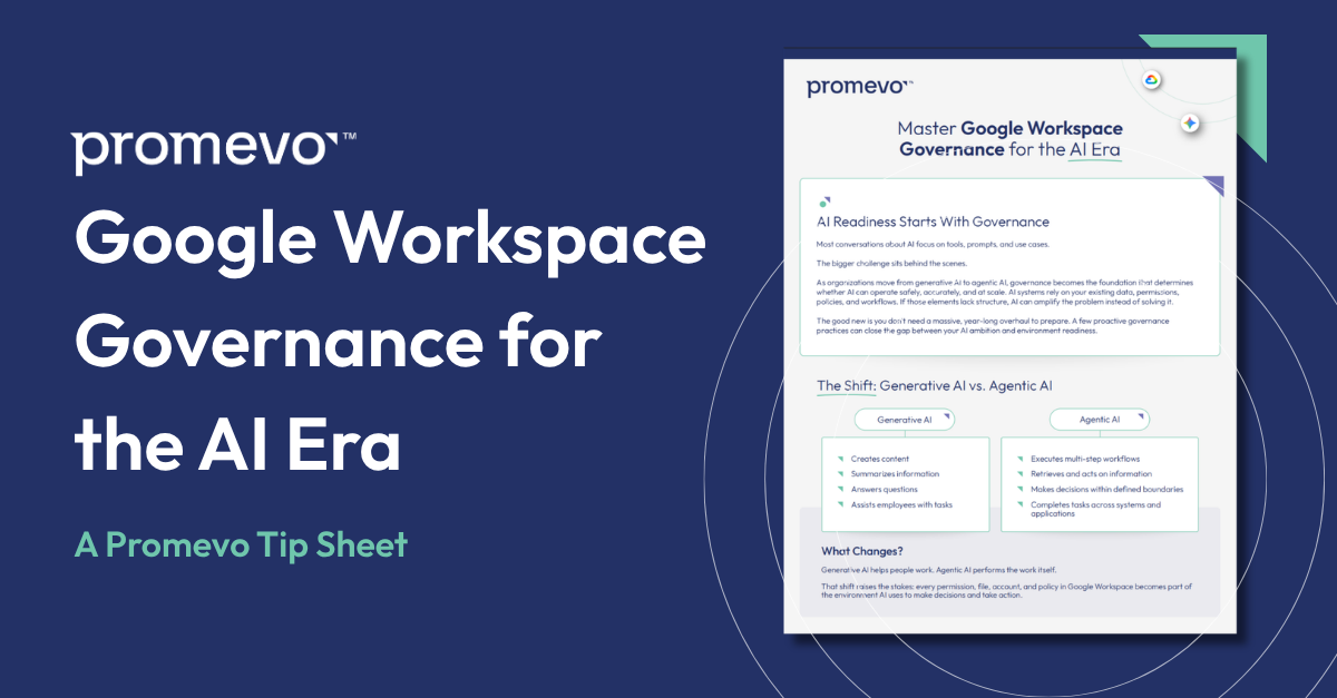 Is Your Google Workspace Governance Ready for the AI Era?