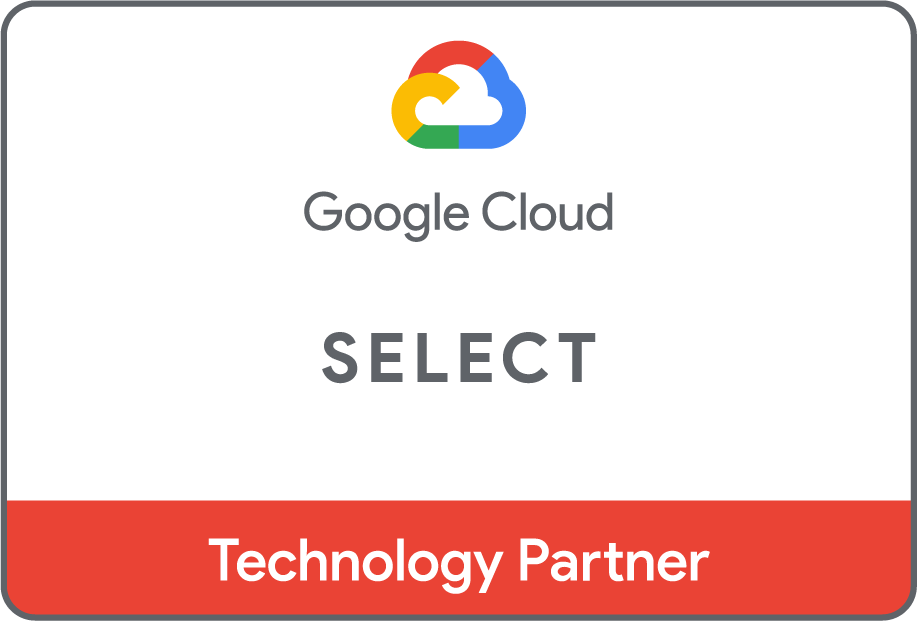 Google Cloud Select Technology Partner Badge