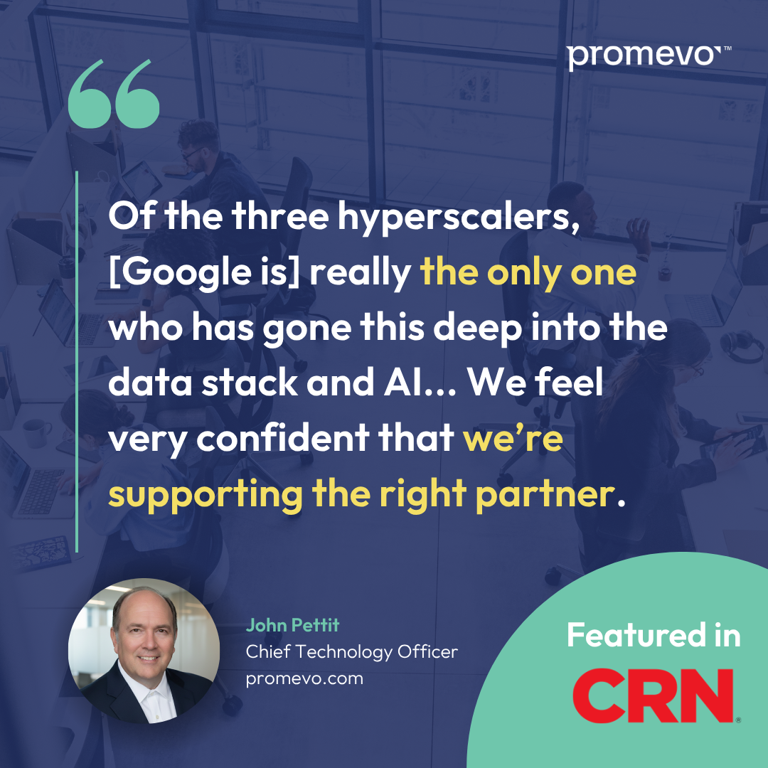 Promevo Execs: Google Has 'Strong' AI Lead Over AWS, Microsoft